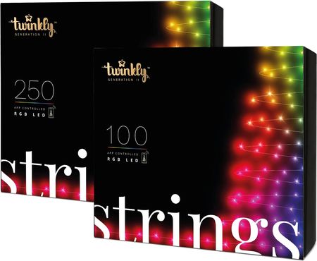 Twinkly Strings Inteligentne Lampki Choinkowe 250 Led Rgb + 100 148726