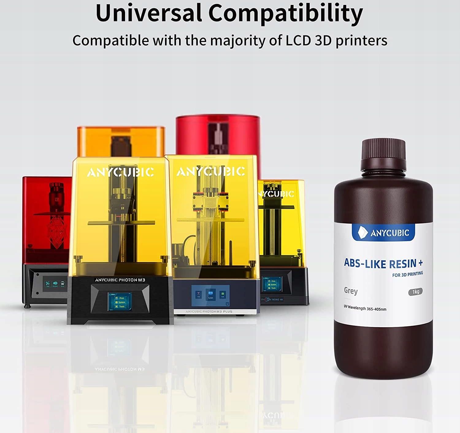 ANYCUBIC Water-Wash Resin 2.0, Resina Para Impresoras 3D, Resina