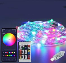 Zdjęcie Lampki Choinkowe Dreamcolor 10M/100Led 5 /Usb App Pilot Ws2812B 1138 - Brzeg Dolny