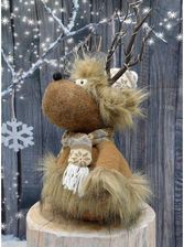 Zdjęcie Sasko Futrzany Renifer Z Podświetlanym Porożem Brązowy 12840918383 - Józefów nad Wisłą