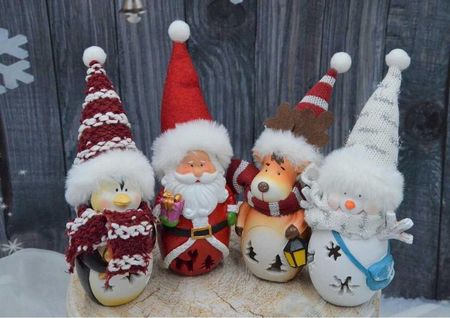 Saska Garden Figurka Bałwanek Led 7X6X16 Cm 12840918438 - zdjęcie 2