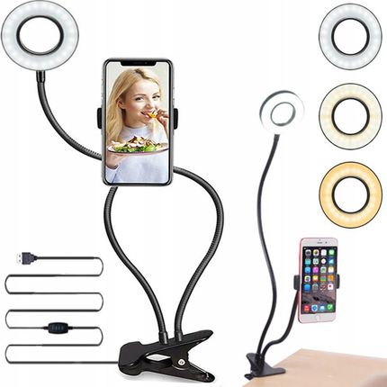 Retoo Lampa Do Selfie Led Lampka Telefonu Pierścieniowa