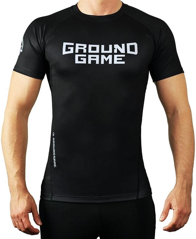 Ground Game Rashguard Do Bjj Rankingowy Ibjjf Czarny Xxl Ceny i