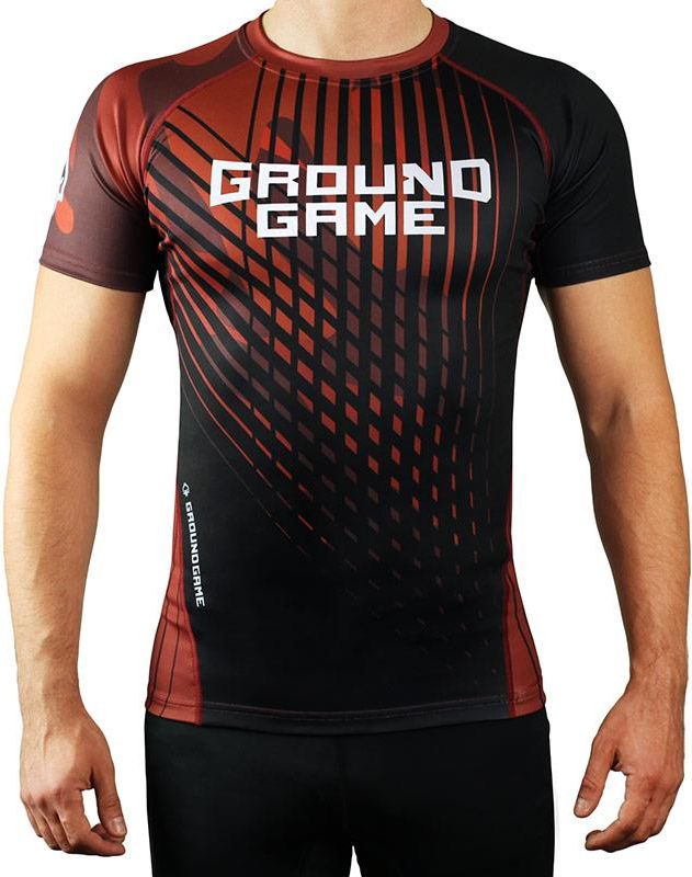 Ground Game Rashguard Do Bjj Rankingowy Ibjjf Brązowy S Ceny i opinie