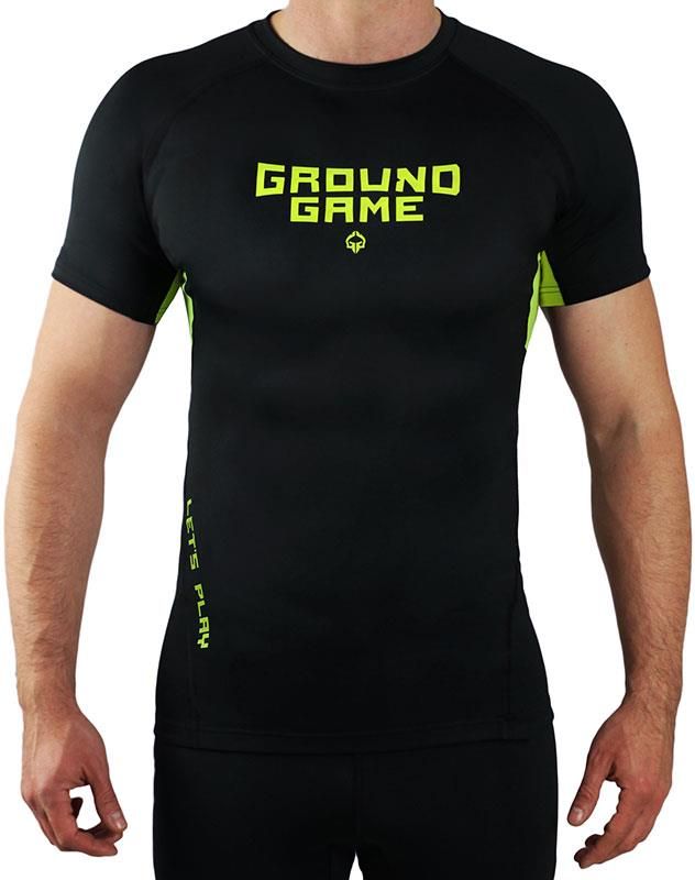 Ground Game Rashguard Athletic Neon Krótki Rękaw L Ceny i opinie
