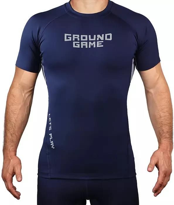 Ground Game Rashguard Athletic Skin Navy Krótki Rękaw L Ceny i opinie