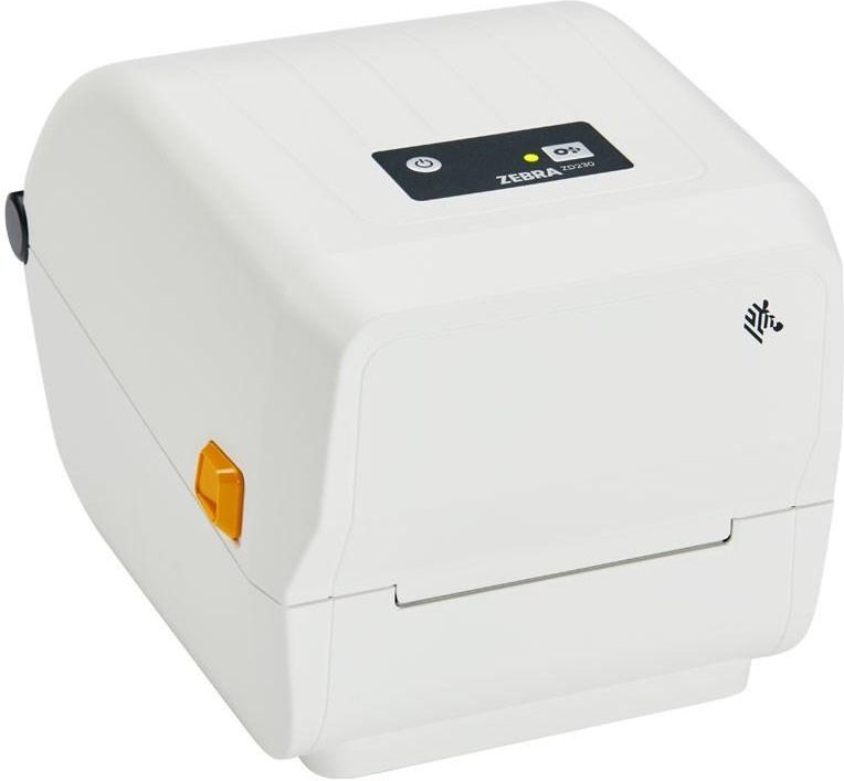 Zebra Thermal Transfer Printer 74 300m Zd230 White Version Standard Ezpl 203 Dpi Eu And Uk 9307