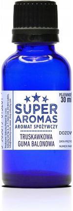 Super Aromas Aromat Truskawkowa Guma Balonowa 30ml