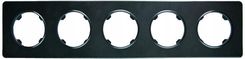 Zdjęcie Electromalt Oval Ramka Pięciokrotna Czarna Szklana - Oświęcim