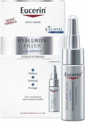 Eucerin Serum Anti Ageing Na Noc Hyaluron Filler Concentrate Ampułki 6 x 5 ml