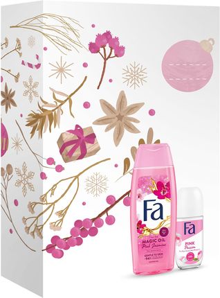 Fa Magic Oil Pink Jasmine Zestaw Żel + dezodorant