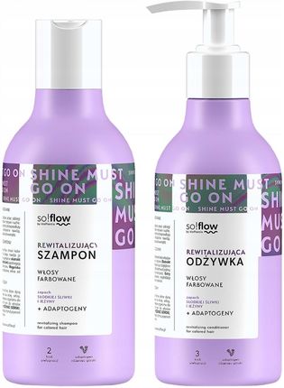 Vis Plantis Zestaw So!Flow Do Włosów Farbowanych - Cudo Box FioletPrezentowy 2