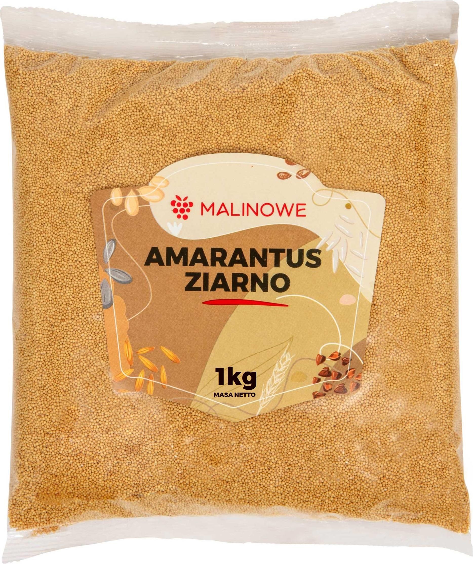 Malinowe Amarantus Ziarno Amarantusa 1kg - Ceny i opinie - Ceneo.pl