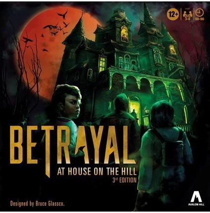 Avalon Hill Betrayal at House on the Hill 3rd Edition (wersja angielska)