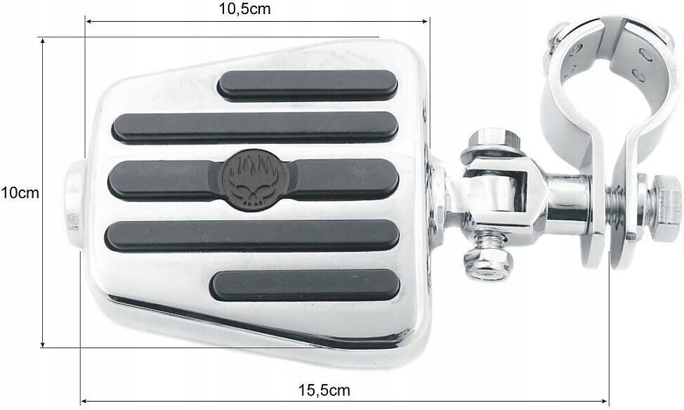Motolp Podnóżki Spacerówki Chopper Harley Na Gmole 38Mm Pg
