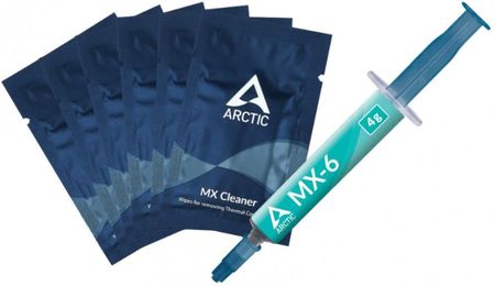 Arctic MX-6 4g i 6szt MX Cleaner, wydajna pasta termoprzewodząca (ACTCP00084A)