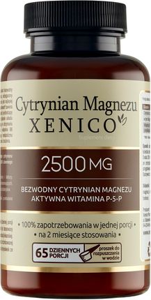 Xenico Cytrynian Magnezu proszek 165g