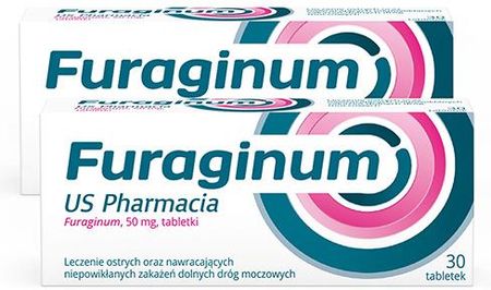 Inpharm Zestaw Furaginum Us Pharmacia Urointima Na Infekcje Dróg Moczowych 2x30tabl.