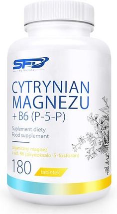 SFD Cytrynian Magnezu + B6 P 5 180tabl