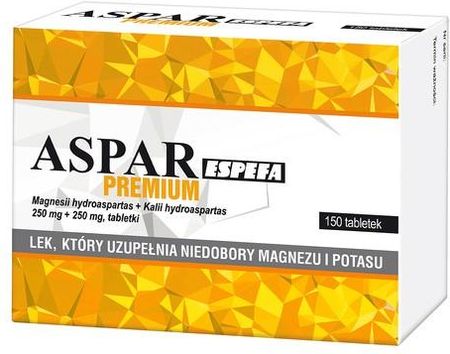 Espefa Aspar Premium 250 Mg + 150szt.