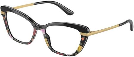 Dolce & Gabbana Dg3325 3400 L (54) Czarne