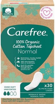 Carefree Wkładki Cotton Organic 30 szt.
