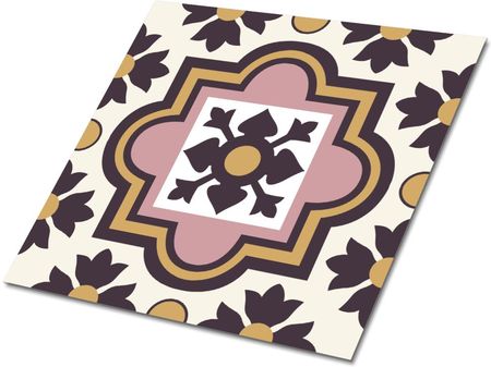 Dywanomat Samoprzylepne Panele Winylowe Arabskie Kwiaty 30x30cm (MWSKZ119439971530X30)