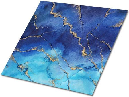 Dywanomat Samoprzylepne Panele Winylowe Niebieski Marmur 30x30cm (MWSKZ136500915630X30)