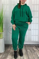 Big Love Komplet Dresowy Dwuczęściowy Plus Size Adrom Zielony 2XL
