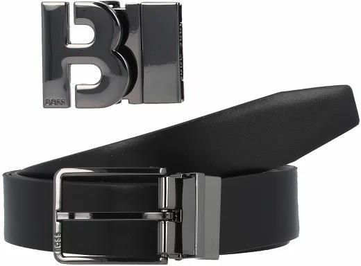 Boss B-Icon Reversible Belt Leather Black Możliwość Indywidualnego ...