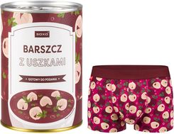 Bokserki męskie Barszcz czerwony w puszce SOXO | Idealny na upominek | Dzień Chłopaka | Majtki bawełniane zabawne