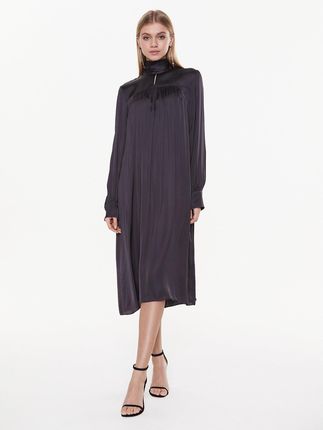 Birgitte Herskind Sukienka codzienna Alberte 4636370 Szary Relaxed Fit