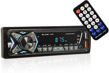 Radio samochodowe BLOW X-PRO 1 Bluetooth 2xUSB SD AUX aplikacja + pilot