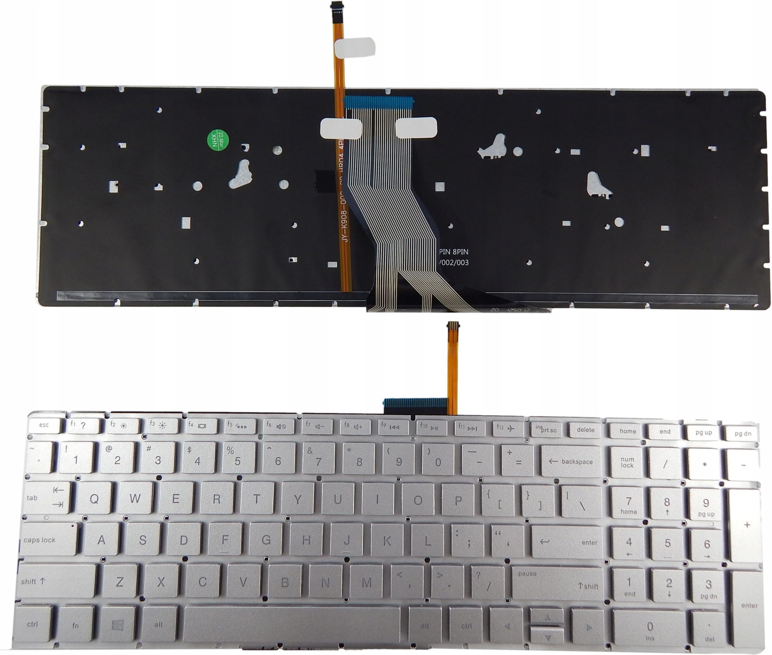 Podzespoły do laptopa TPRC KLAWIATURA HP 15BS000NW PODŚWIETLANA LED