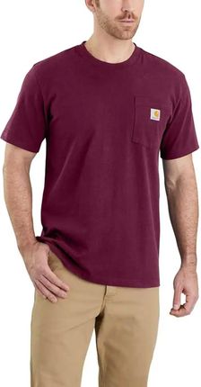Koszulka męska T-shirt Carhartt Heavyweight Pocket K87 PRT Port