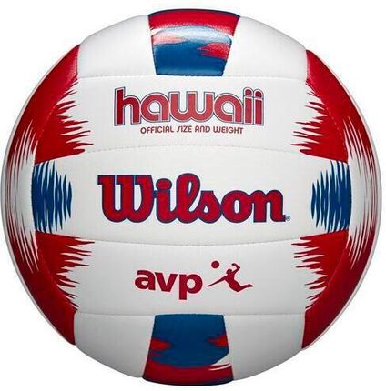 Wilson Balon Hawaii Avp Biały Czerwony