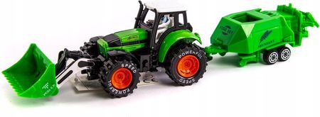 Midex Traktor Z Przyczepą Zabawka Rolnicza Różne Kolory