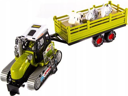 Midex Traktor Gąsienicowy Z Przyczepą Różne Kolory