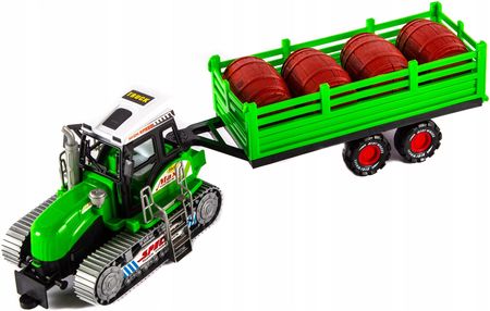 Midex Duży Traktor Gąsienicowy Z Przyczepą Różne Kolory