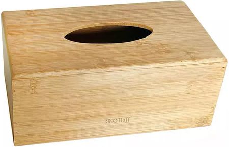 Chustecznik pudełko na chusteczki bambusowy KH 1690 Kinghoff pojemnik