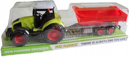 Pegaz Toys Traktor Z Przyczepą Rolniczą Ciągnik Dla Dzieci