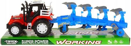 Dromader 562233 Traktor Z Maszyną Rolniczą Pługiem 35Cm