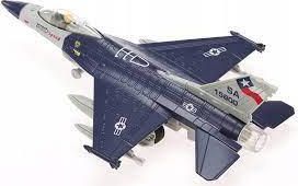 Dromader Samolot F-16 "Niebieski" Metalowy 5575