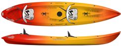 Zdjęcie Wave Sport Dwuosobowy Sit On Top Turystyczny Perception Scooter Gemini Pomarańczowy Żół - Lubsko
