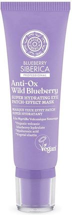 Natura Siberica Siberica Professional Blueberry Anti-Ox Wild Blueberry Super Hydrating Eye Patch-Effect Mask Supernawilżająca Maska Pod Oczy 30ml