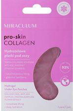 Zdjęcie Miraculum Hydrożelowe Płatki Pod Oczy Collagen Pro-Skin Eye Pads 2Szt. - Czarne