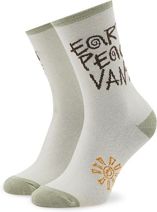 Vans Skarpety wysokie damskie Earth Peace VN00037GFS81 Beżowy