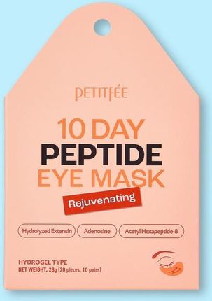 Petitfee & Koelf 10 Day Peptide Eye Mask Rejuvenating 1.4G 20 Szt