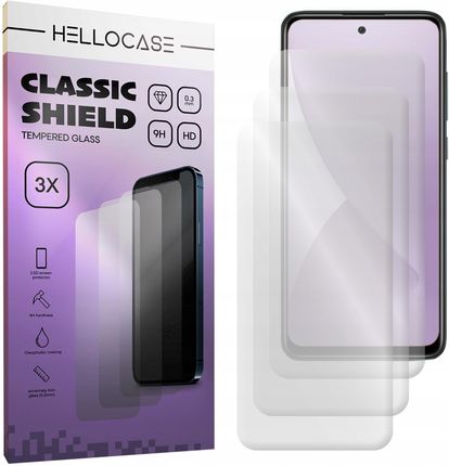 3X Szkło Na Ekran Do Samsung A53 5G Hellocase
