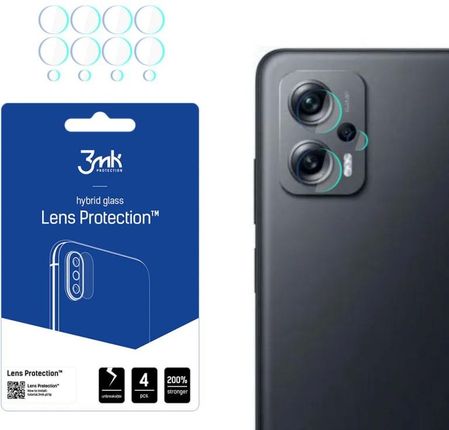 3Mk Flexible Glass Szkło Hybrydowe Na Telefon Xiaomi Poco X4 Gt 5G / Redmi Note 11T Pro Plus Cameralens